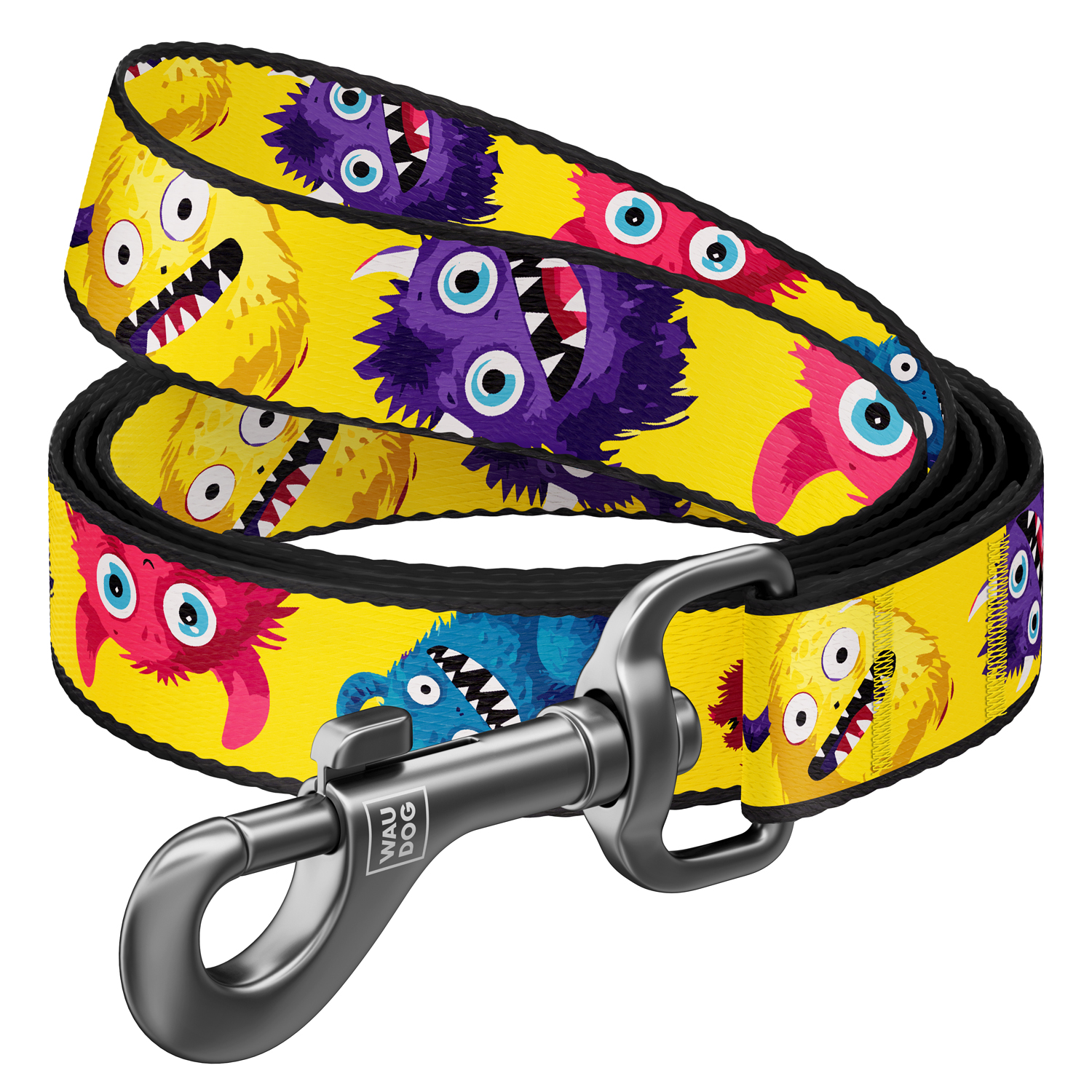 Waudog Lesă nylon colecția Furry Monsters, mărimea S