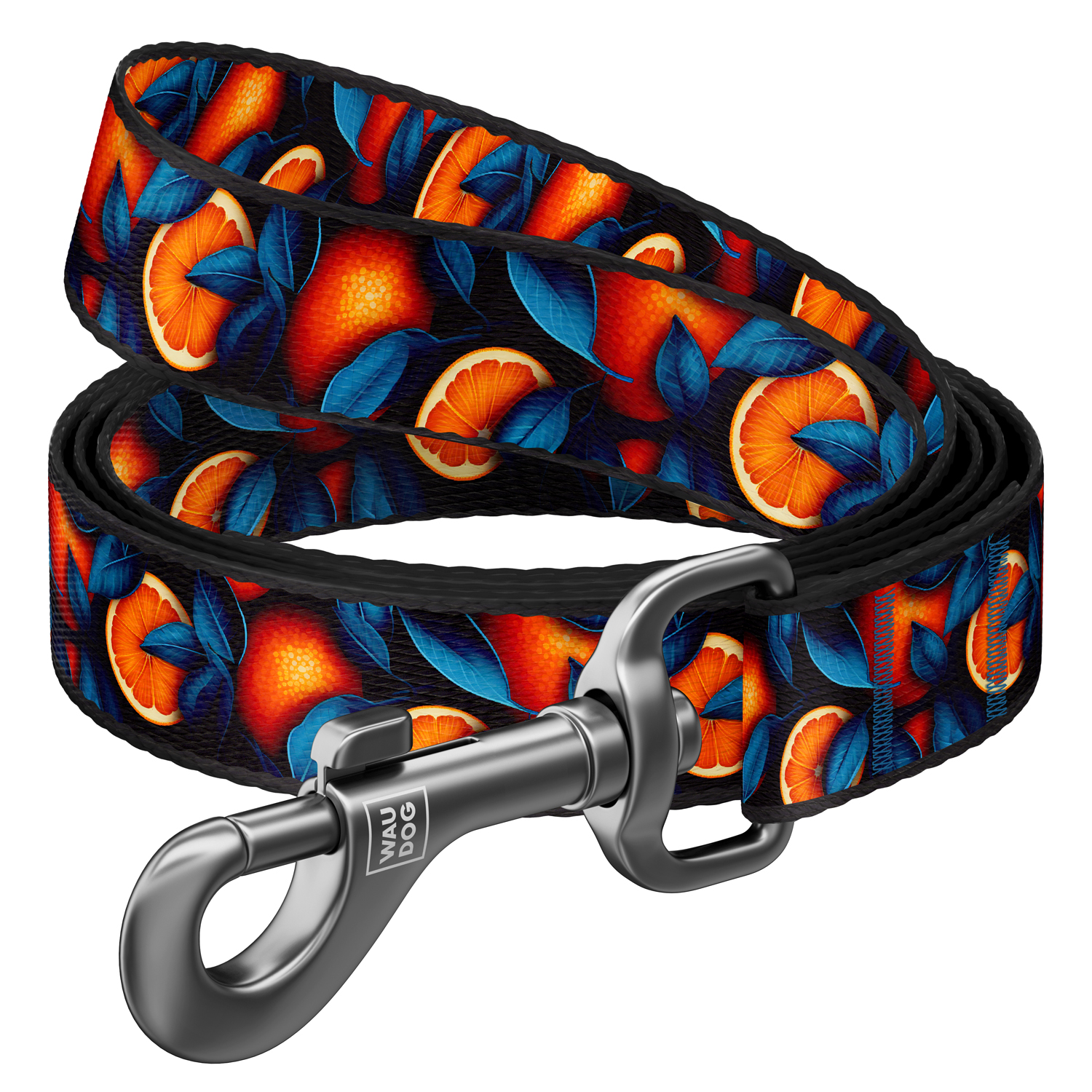 Waudog Lesă nylon colecția Orange, mărimea M