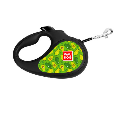 Waudog Lesă retractabilă câine colecția Avocado, 3 m / 5 m