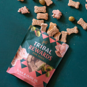 Tribal Rewards Tuna & Olive Oil 125g https://thepethouse.ro/wp-content/uploads/2026/05/tribal-rewards-tuna-olive-oil-300x300.jpg