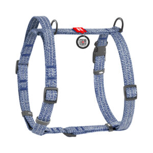 WAUDOG RE-COTTON RECYCLED MATERIAL, DOG H-HARNESS WITH HANDLE WITH QR PASSPORT, REFLECTIVE, PLASTIC FASTEX, M, W 20 MM, A 43-60, В 50-80 СM, NAVY BLUE-1 https://thepethouse.ro/wp-content/uploads/2026/06/259112_00_01-300x300.jpg
