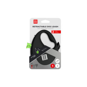 WAUDOG R-LEASH RETRACTABLE DOG LEASH WITH WASTE BAG CONTAINER, REFLECTIVE TAPE, S, UP TO 12 KG, 3 M, BLACK-1 https://thepethouse.ro/wp-content/uploads/2026/06/26271_00_02-300x300.jpg