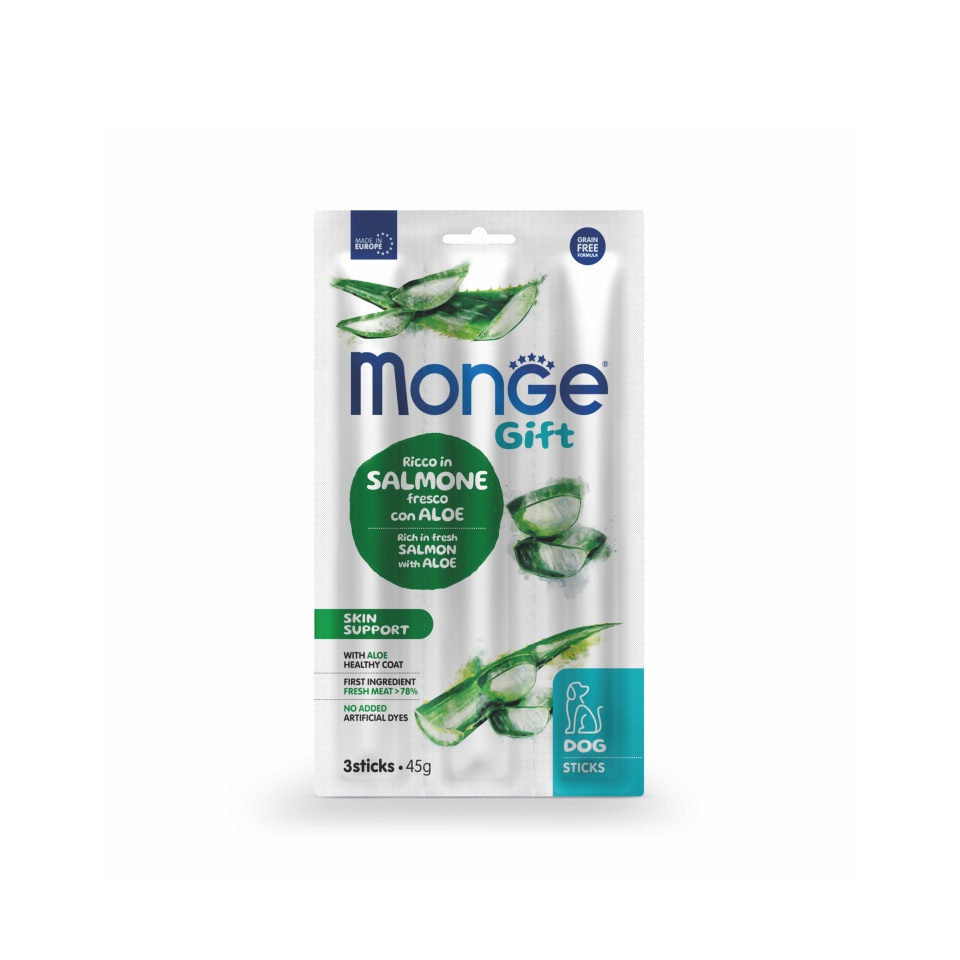 Monge Sticks Câini Somon și Aloe