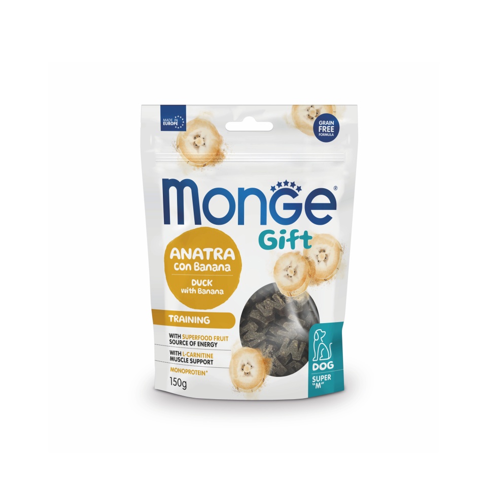 Monge Gift Superfood Snacks cu Banane