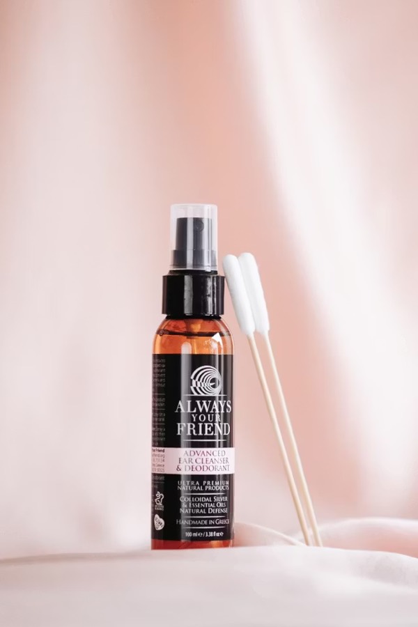 Always Your Friend Ear Cleanser, soluție pentru urechi, cu bețișoare de aplicare