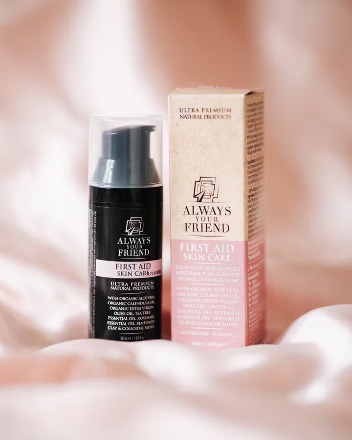 Always Your Friend First Aid Skin Care, cremă pentru piele, cu ambalajul