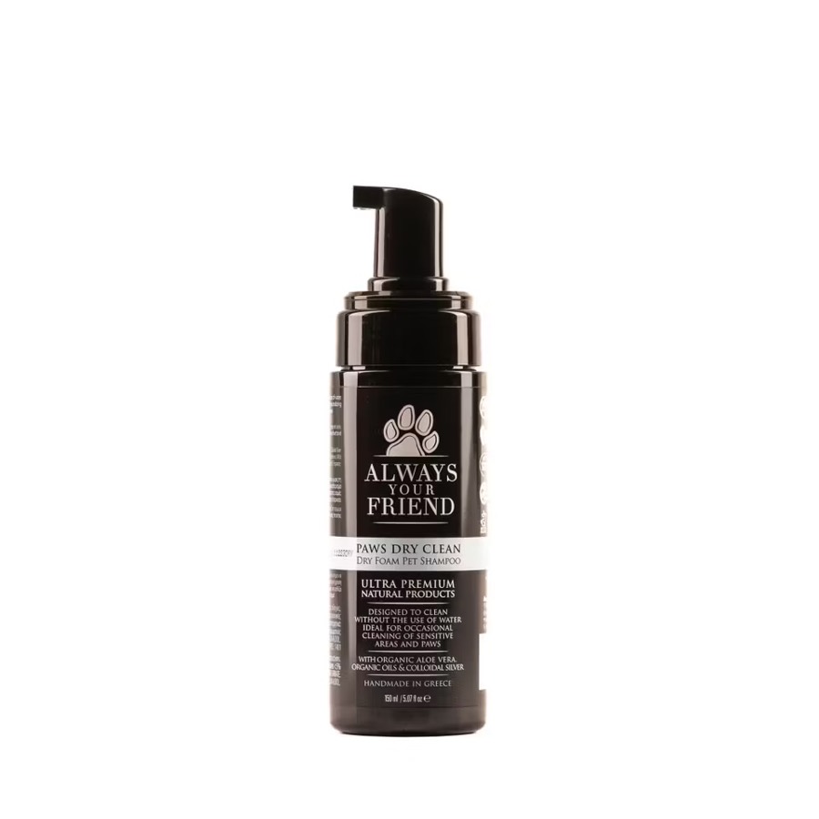 Always Your Friend Paws Dry Clean, spumă uscată pentru lăbuțe 150 ml