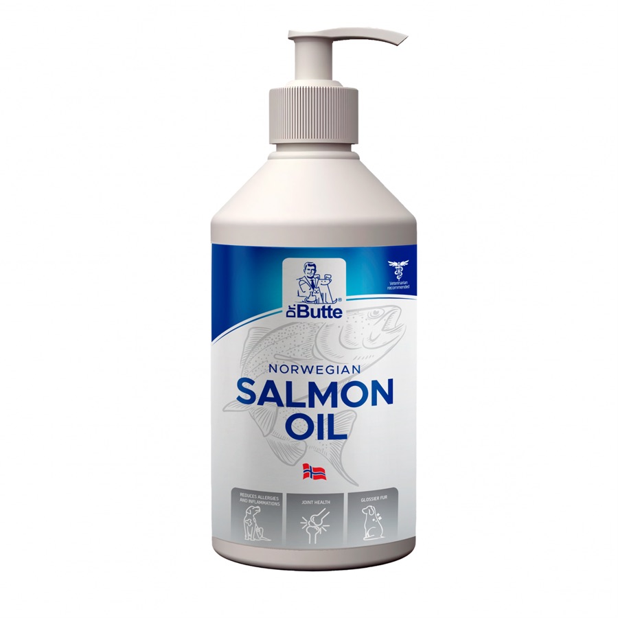 Flacon Dr. Butte cu ulei de somon norvegian 200 ml, cu pompă dozatoare