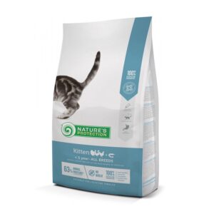 Sac Nature's Protection Kitten 2 kg, hrană uscată pentru pisoi